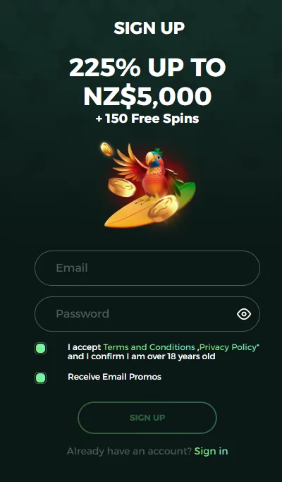 Live dealer presenting an Ace card during a casino game