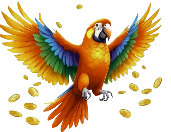 Friendly Macaw Parrot Mascot